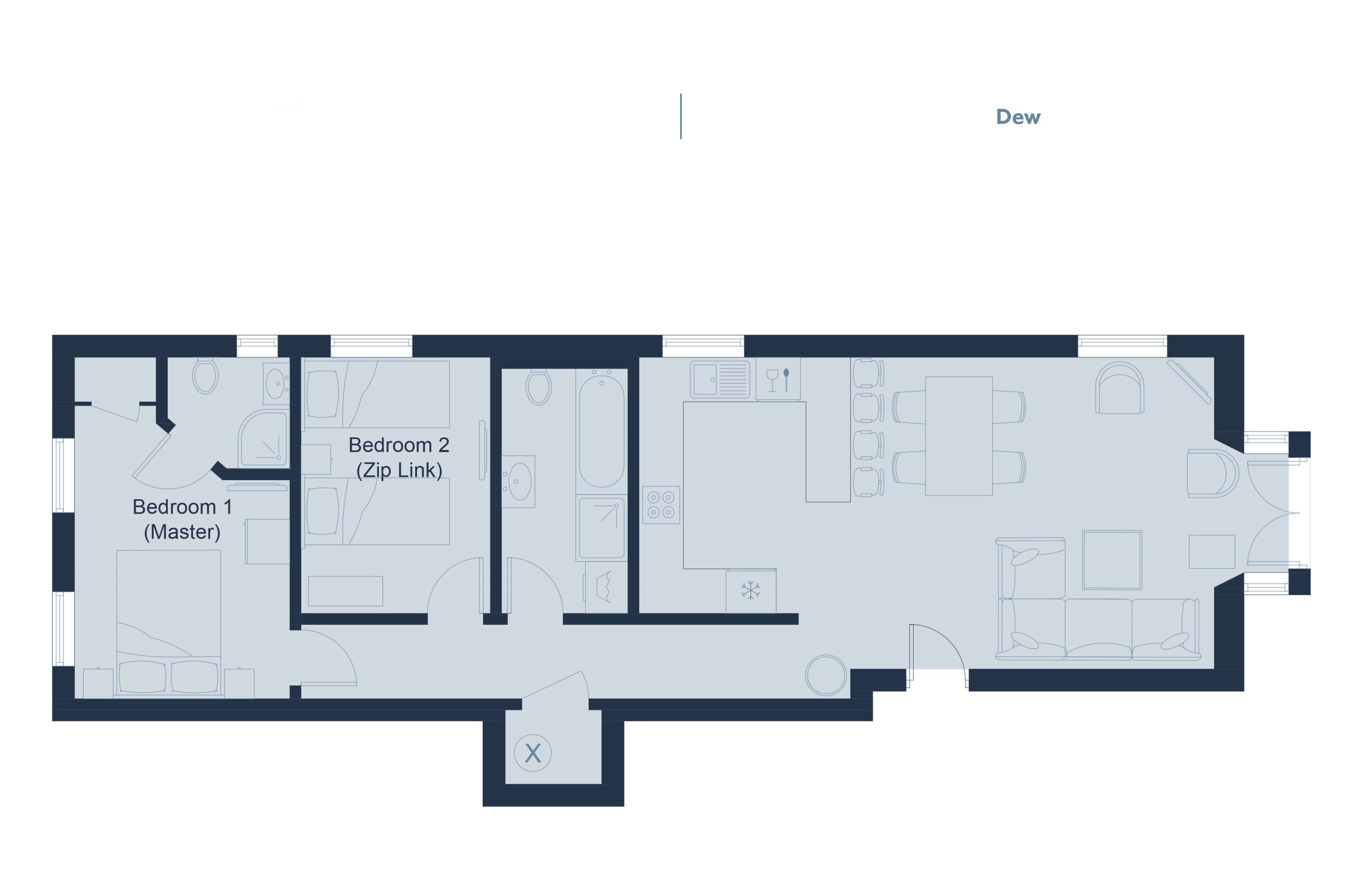 Dew floorplan