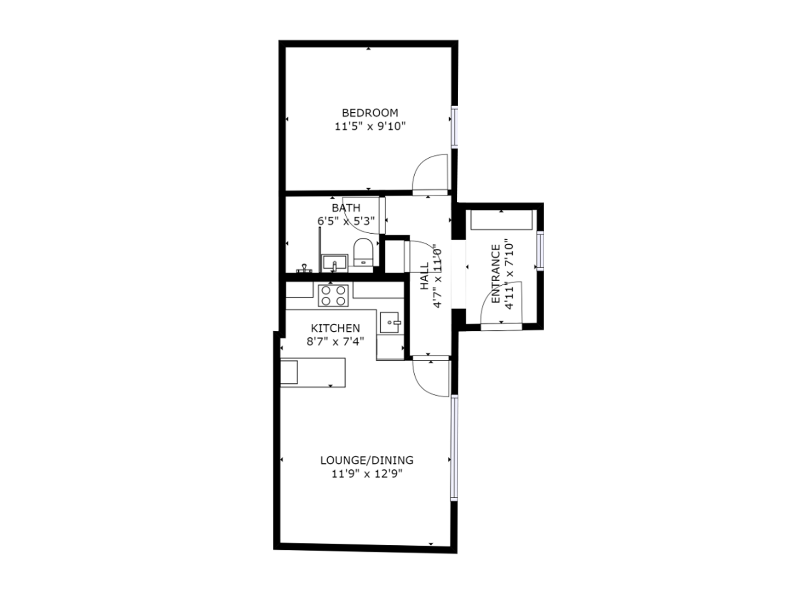 Hotspur Cottage floorplan