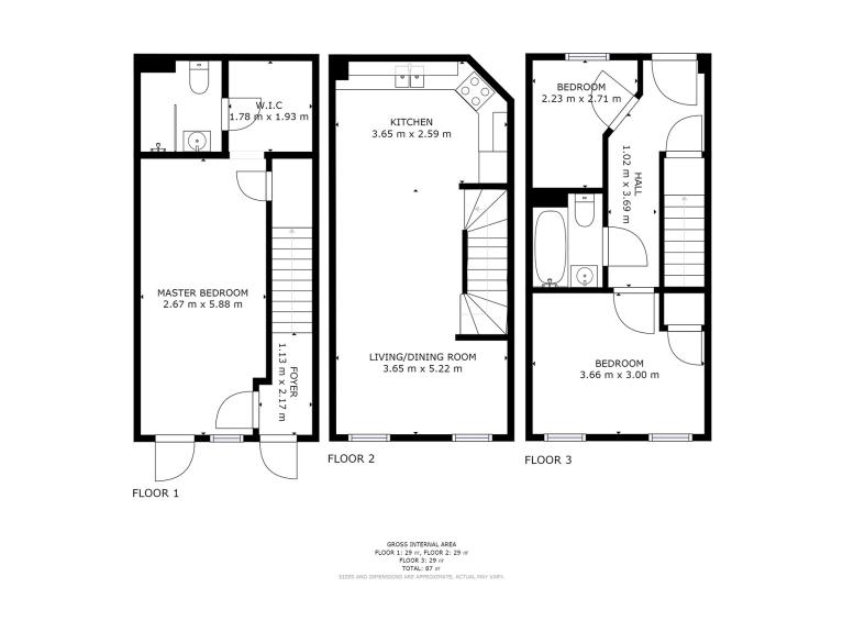 Upside floorplan