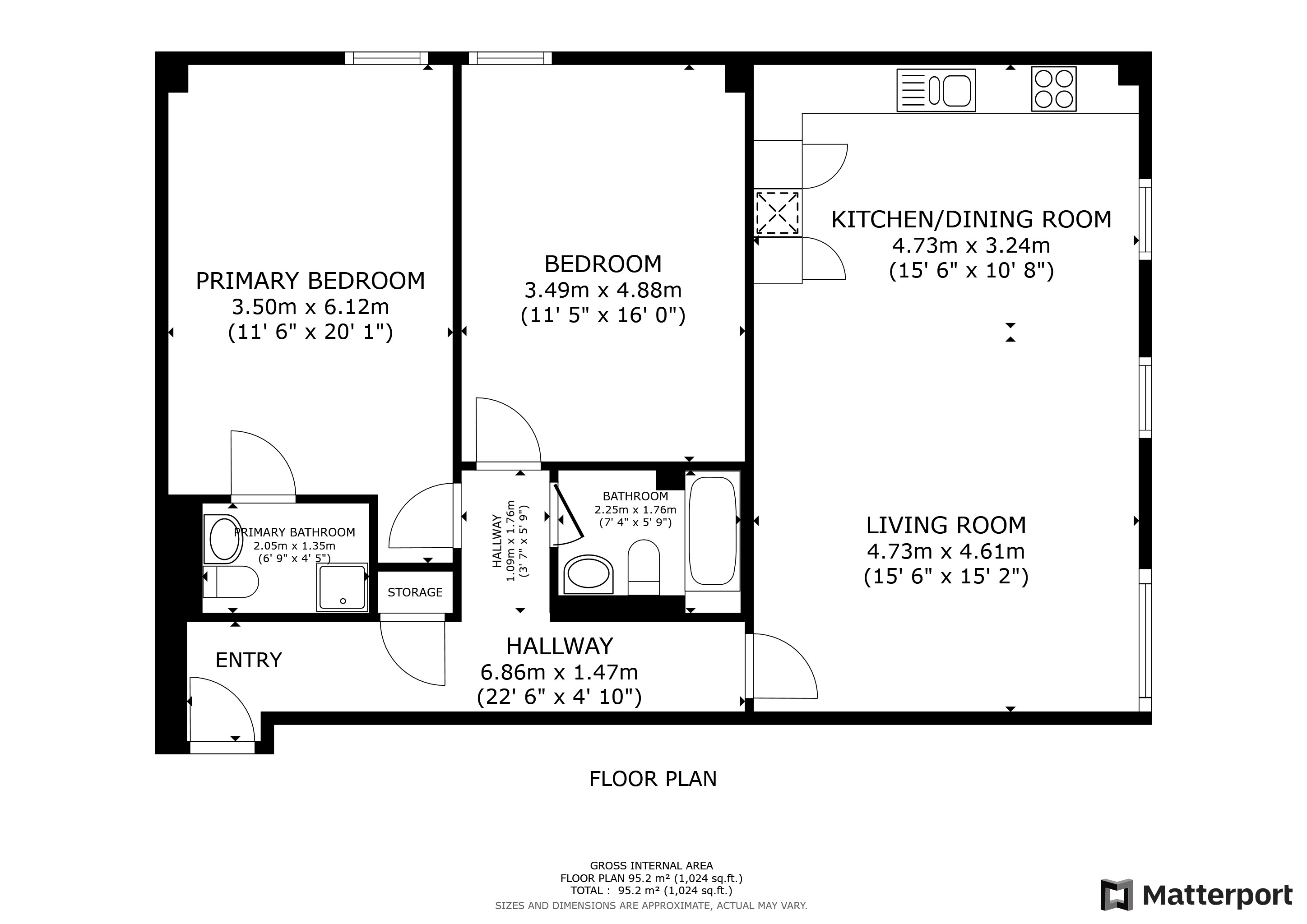 Alnwick Pad floorplan