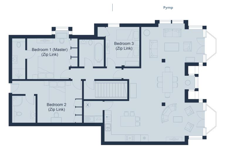 Pymp floorplan