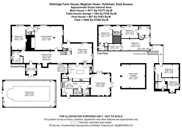 Gildridge House floorplan
