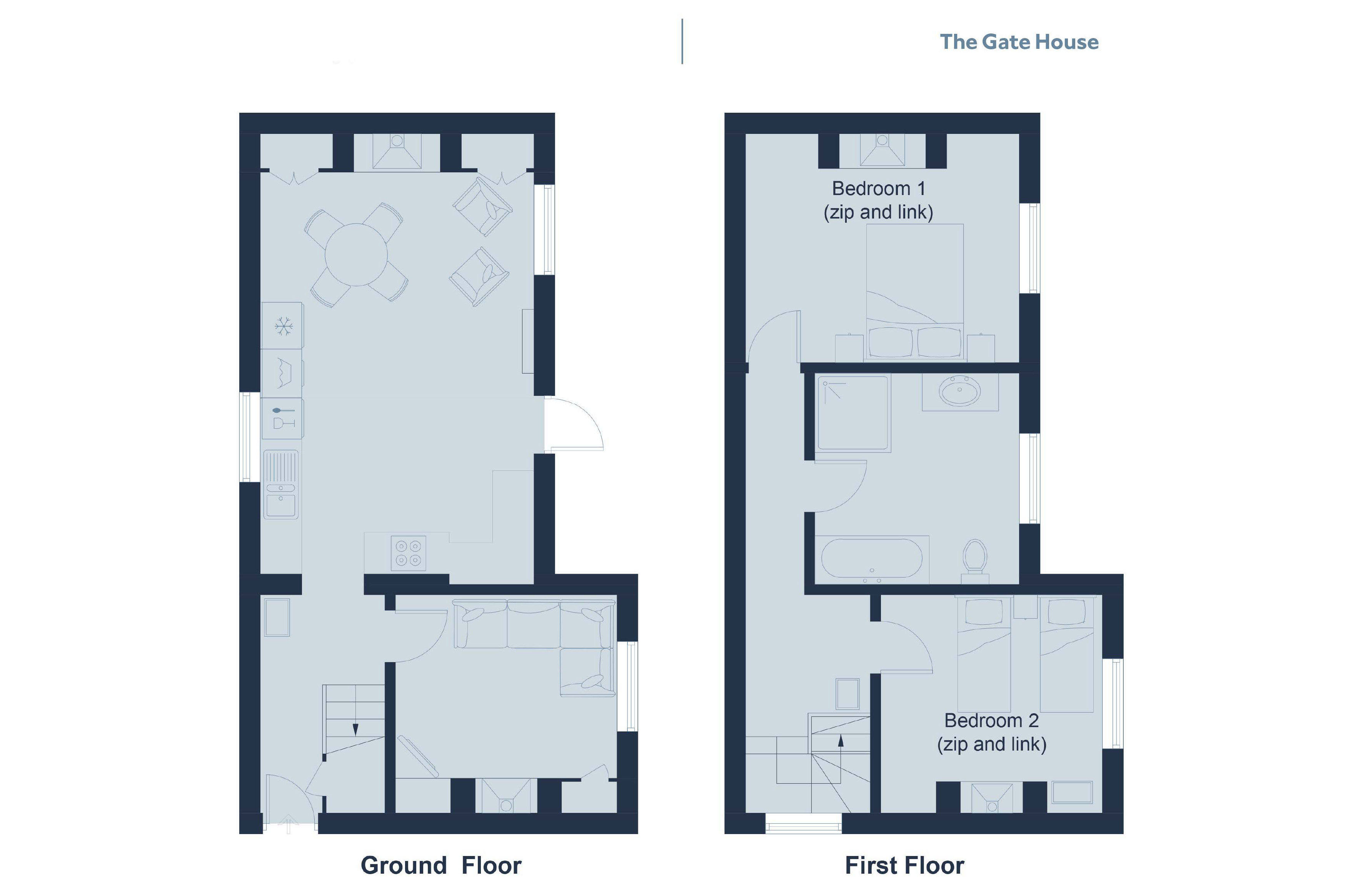 The Gate House floorplan
