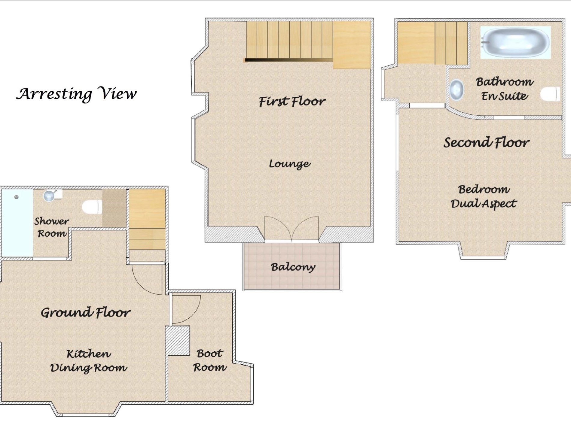 Arresting View floorplan