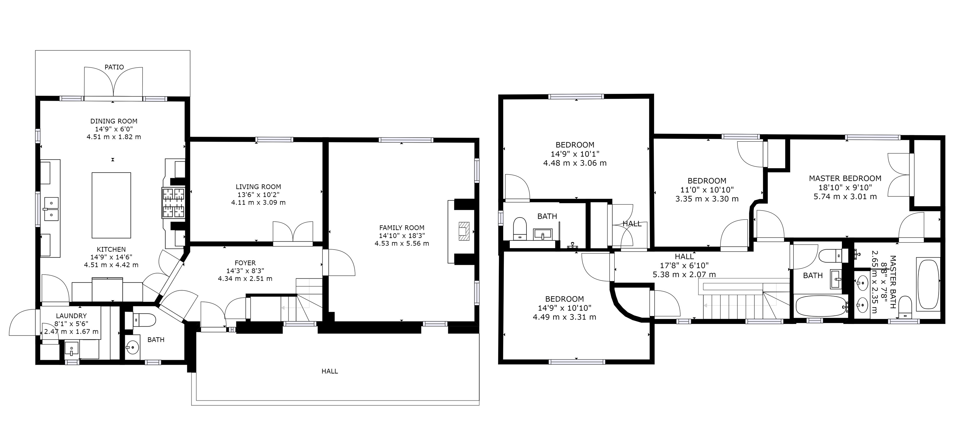 Larch House floorplan