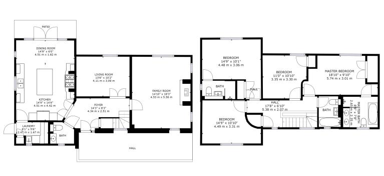 Larch House floorplan