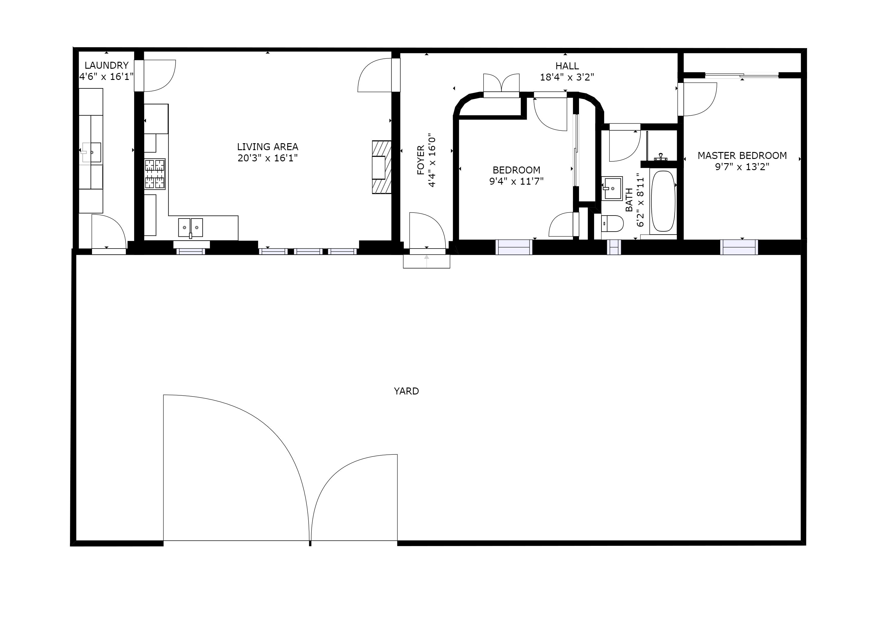 The New Dairy floorplan