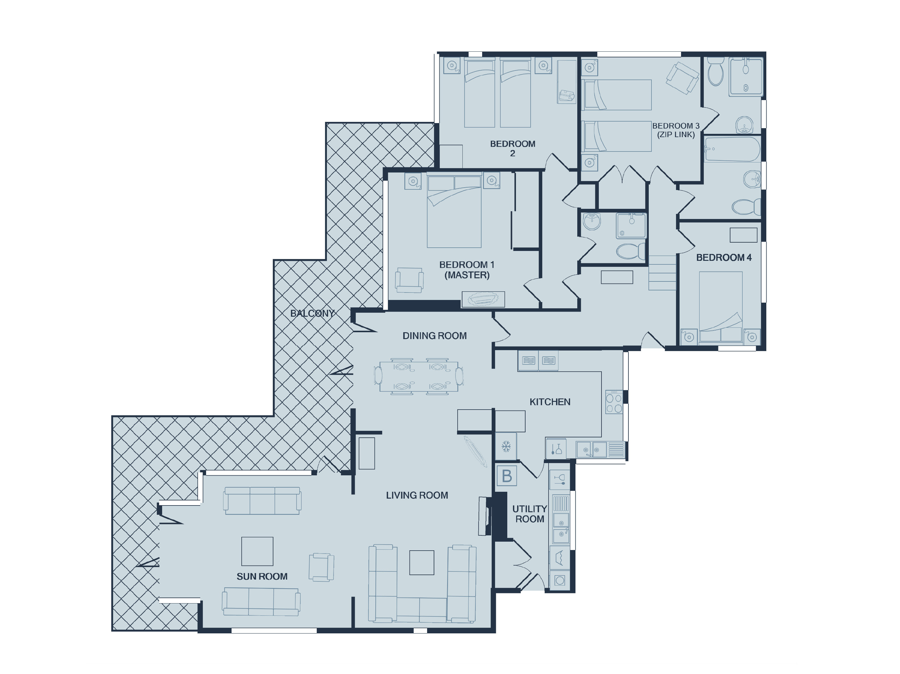 Trethwaite floorplan