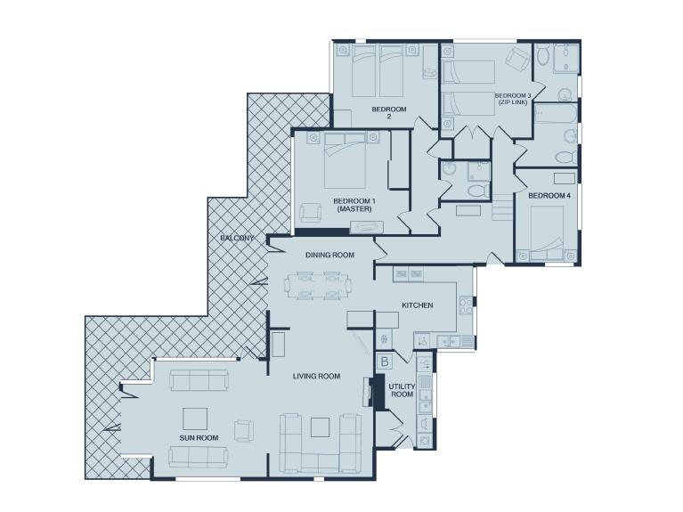 Trethwaite floorplan
