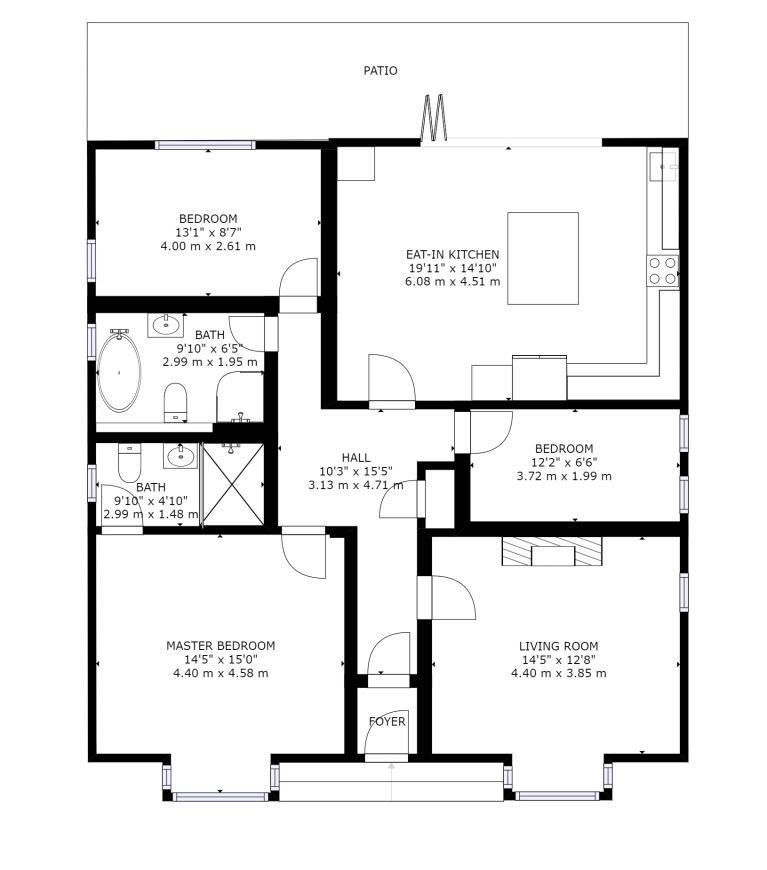 Hedgehog House floorplan