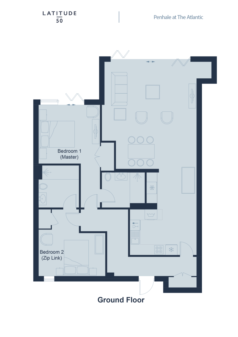 Penhale at The Atlantic floorplan