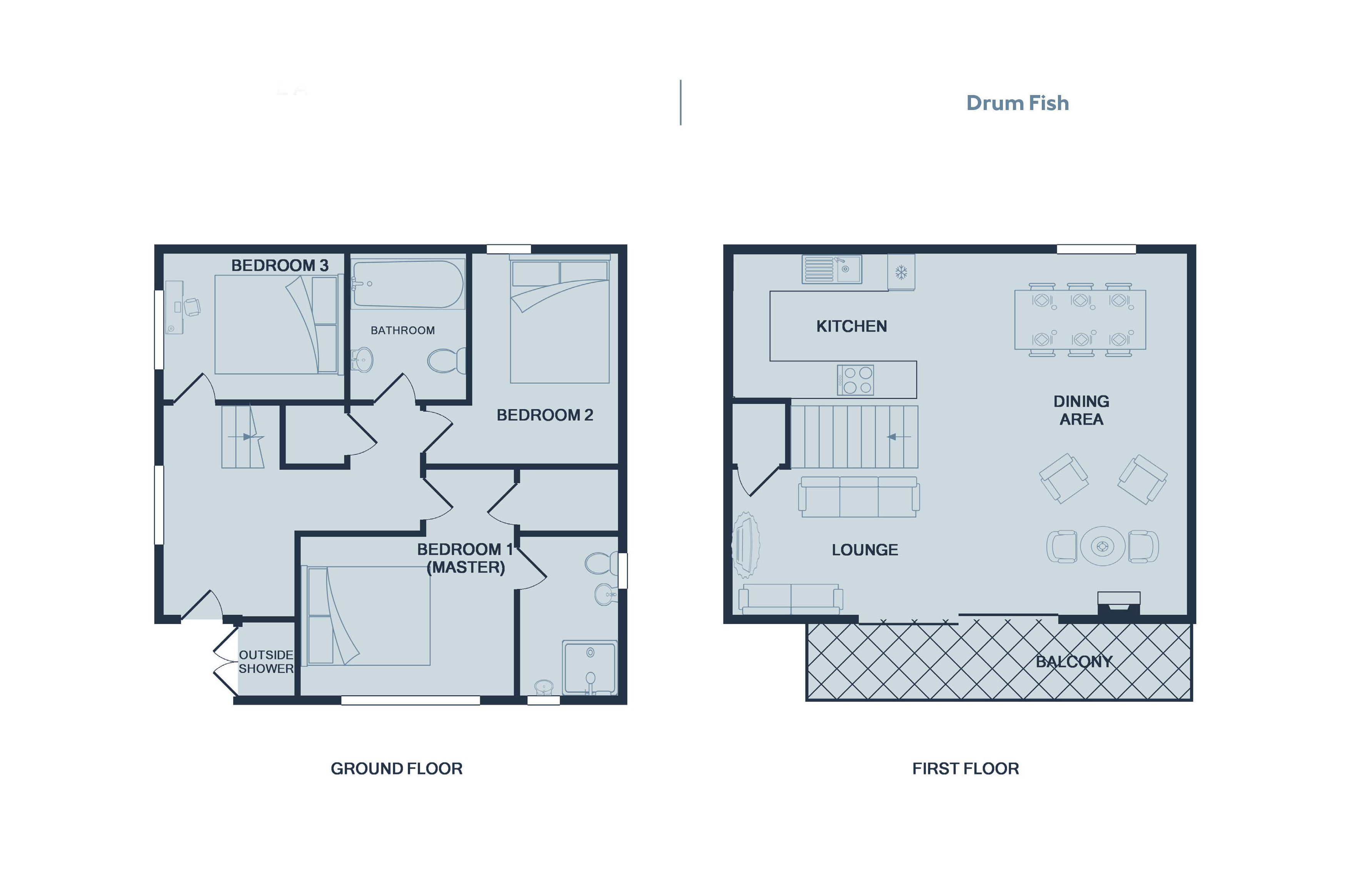 Drum Fish floorplan