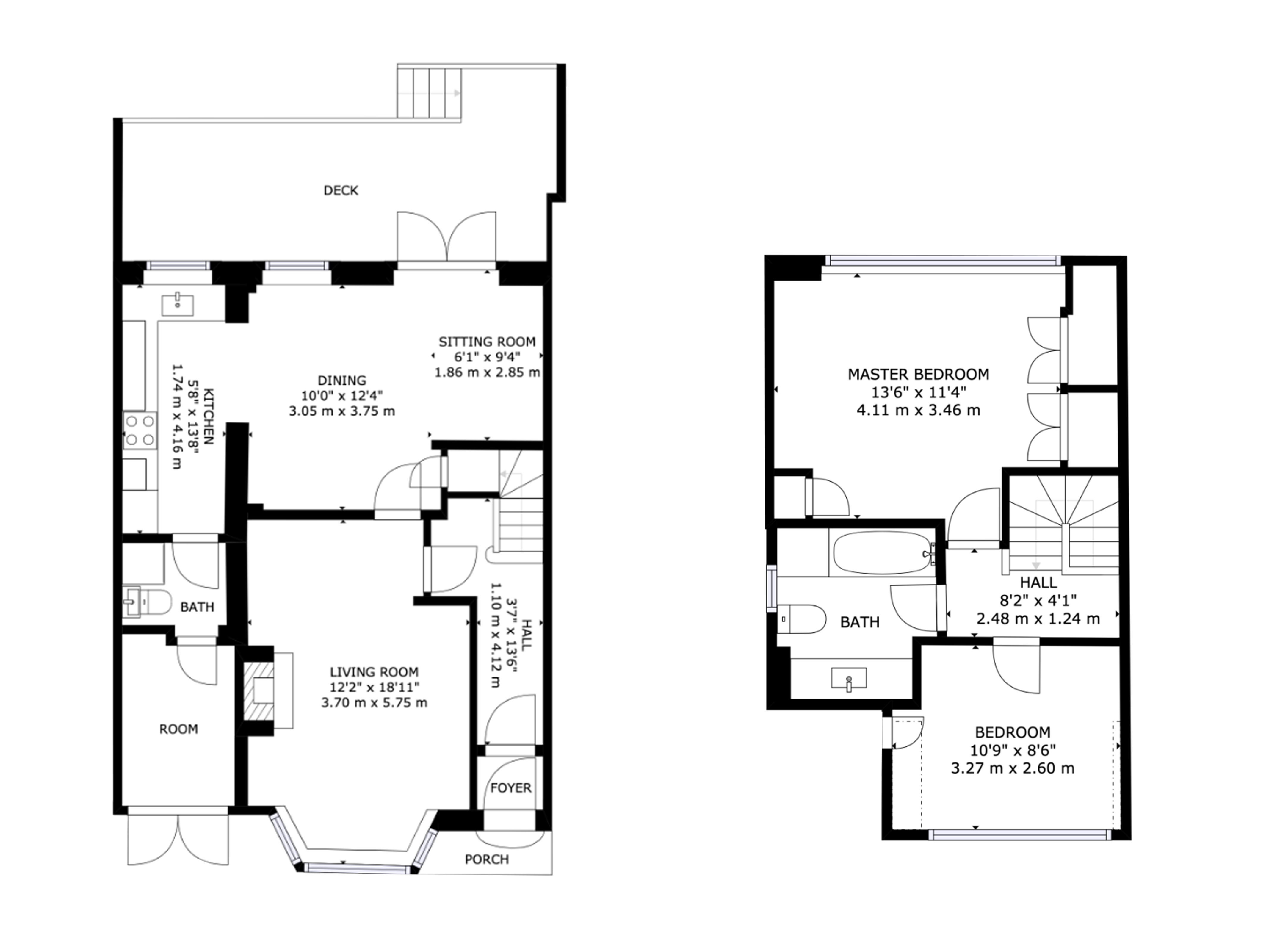 Saltwater Cottage floorplan