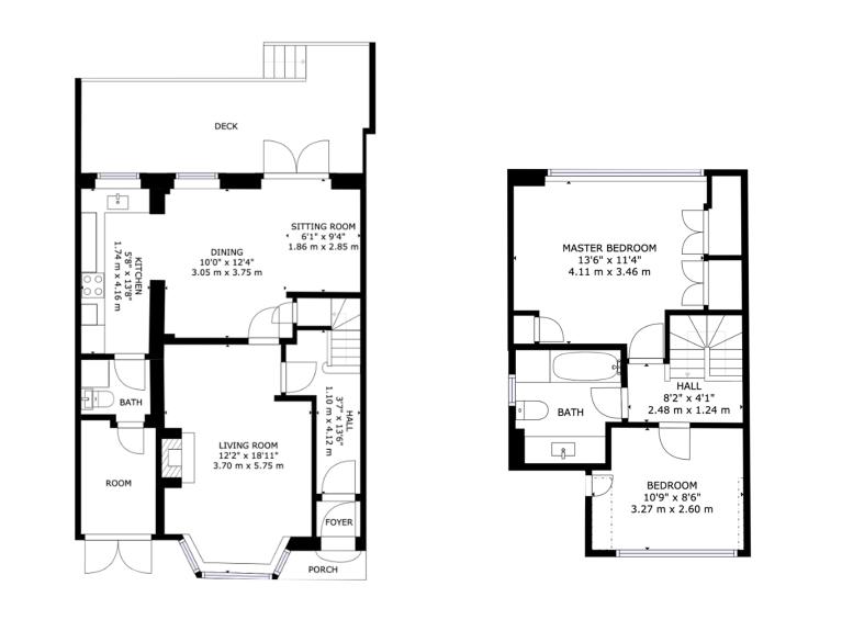 Saltwater Cottage floorplan