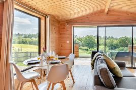 Lime Log Cabin