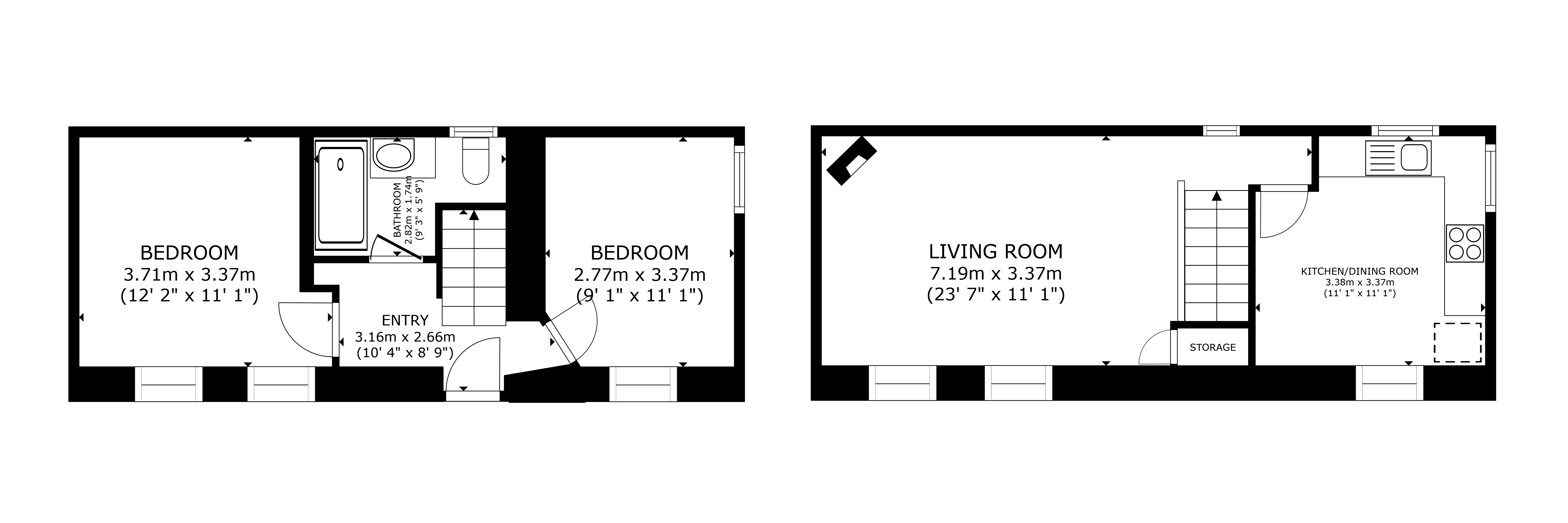 Oldgate Cottage floorplan