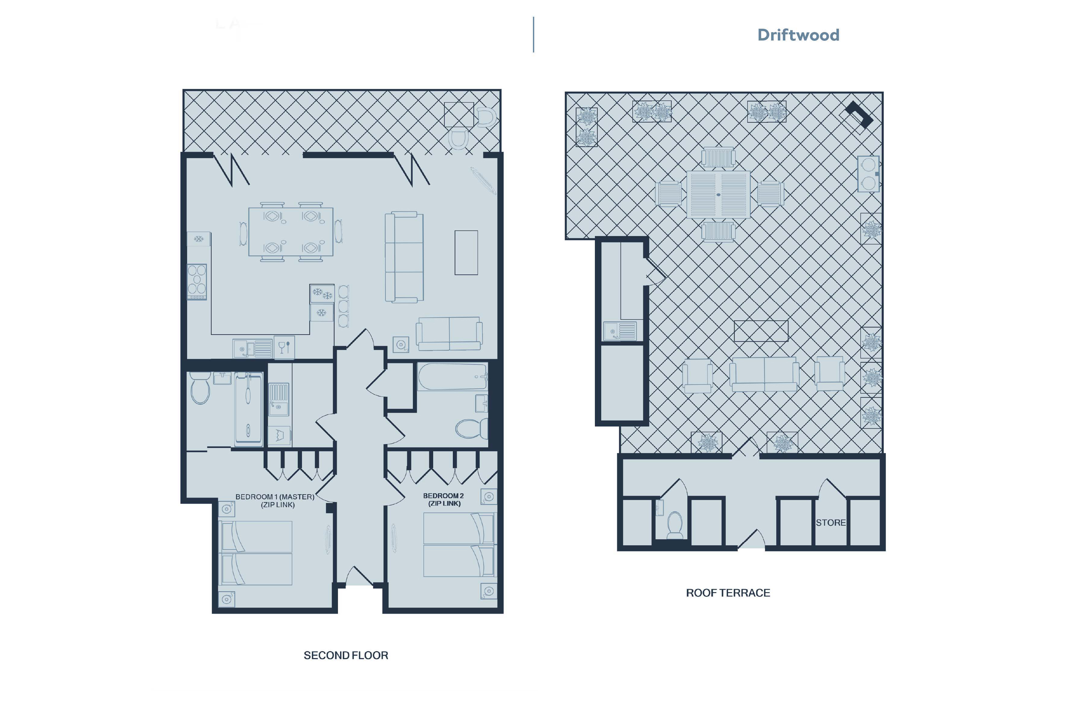 Driftwood floorplan