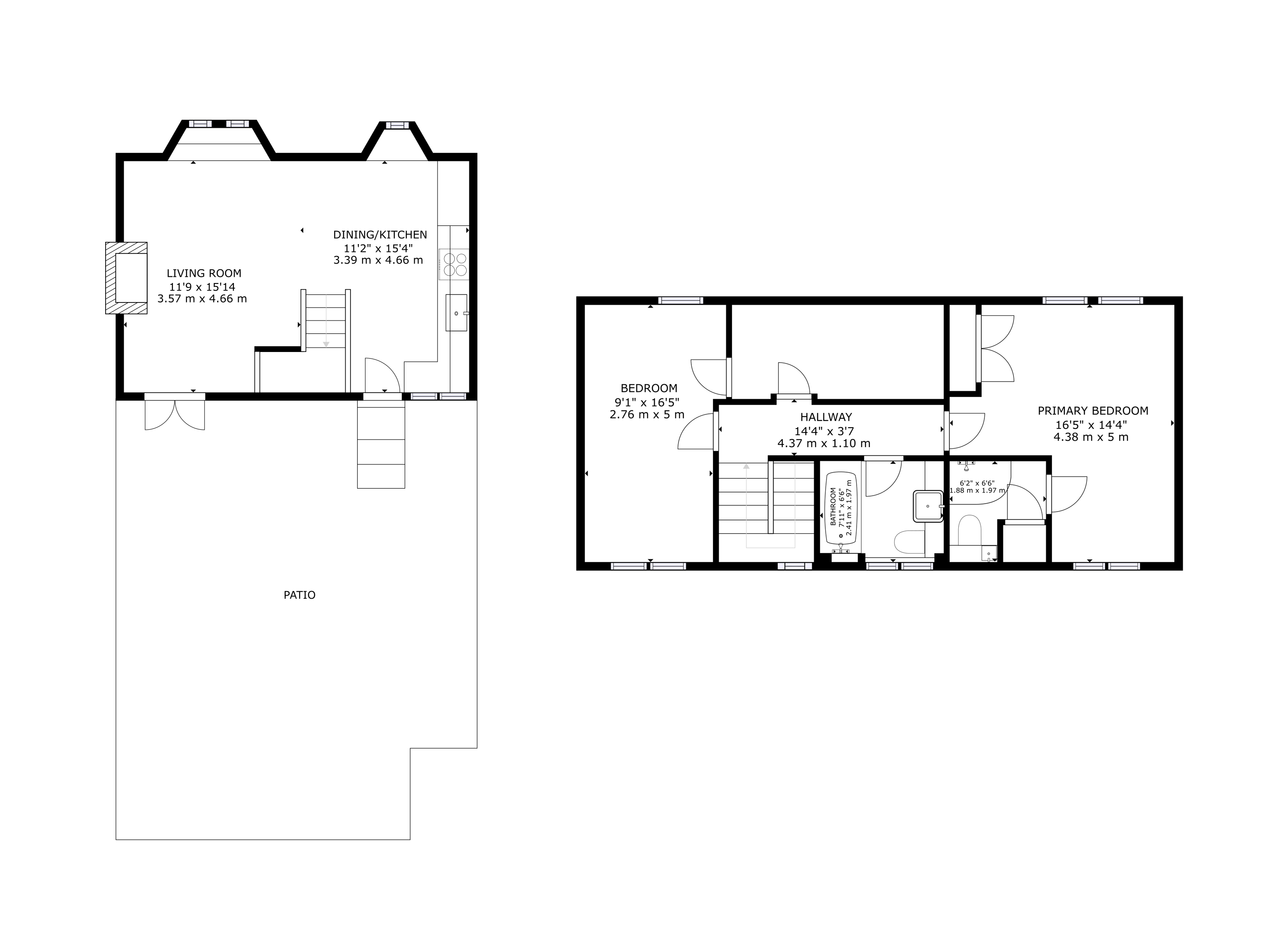 The Arch floorplan